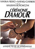 CEREMONIE D\'AMOUR (1988) Walerian Borowczyk\'s final film (2 DVD)
