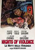NIGHTS OF VIOLENCE (1965) Early Italian Thriller