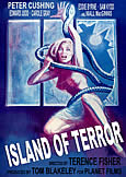 ISLAND OF TERROR (1967) Peter Cushing monster film