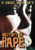 HISTORY OF RAPE (1-4) 4 DVD Box [XXX]
