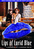 LIPS OF LURID BLUE (1975) rare Giulio Petroni w/ Lisa Gastoni