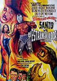 SANTO vs THE STRANGLER (1963) Classic Santo Rarity!